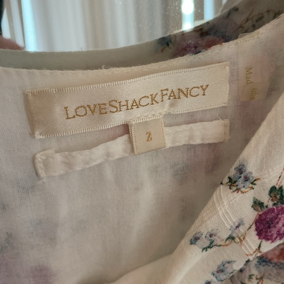 Loveshackfancy floral maxi dress US2 - Picture 4 of 6